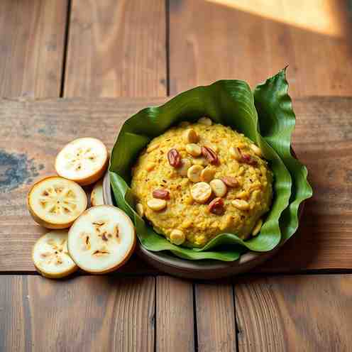 Central African Fufu - Cassava & Plantain Recipe